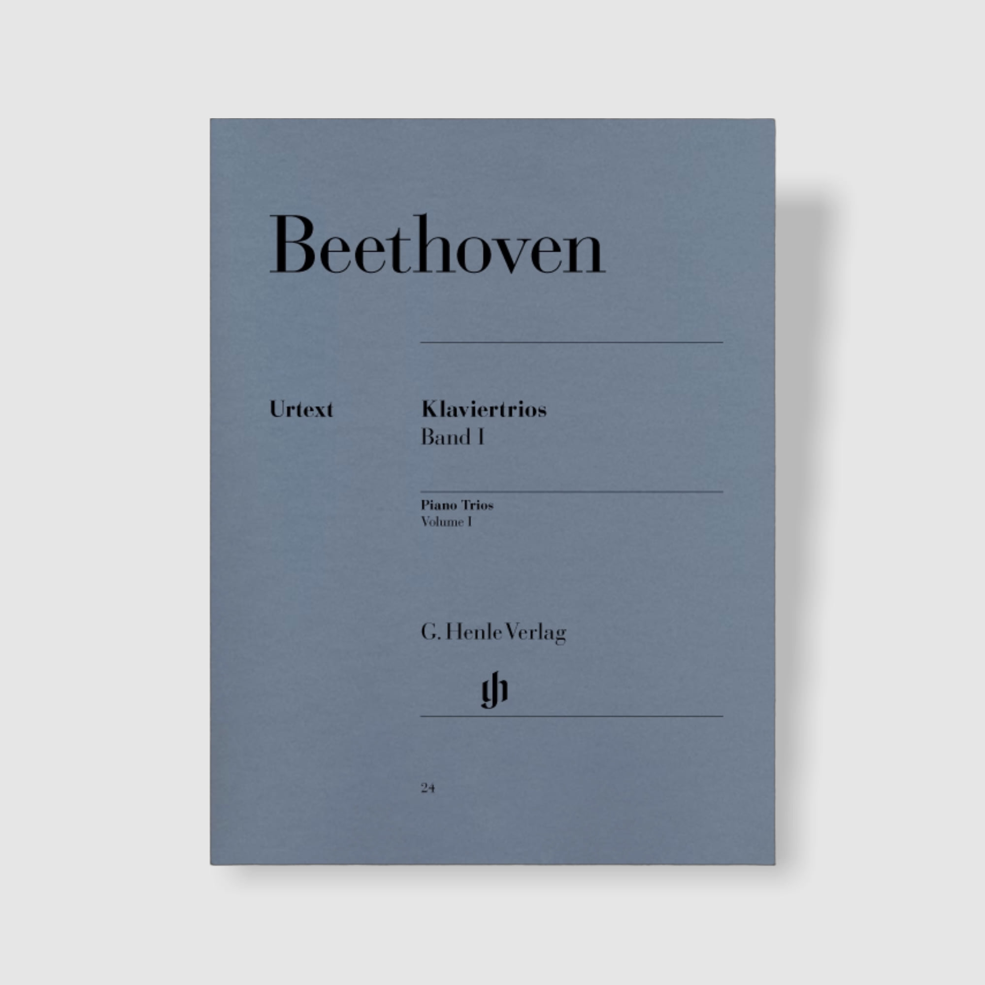 베토벤 피아노 트리오 모음곡 I