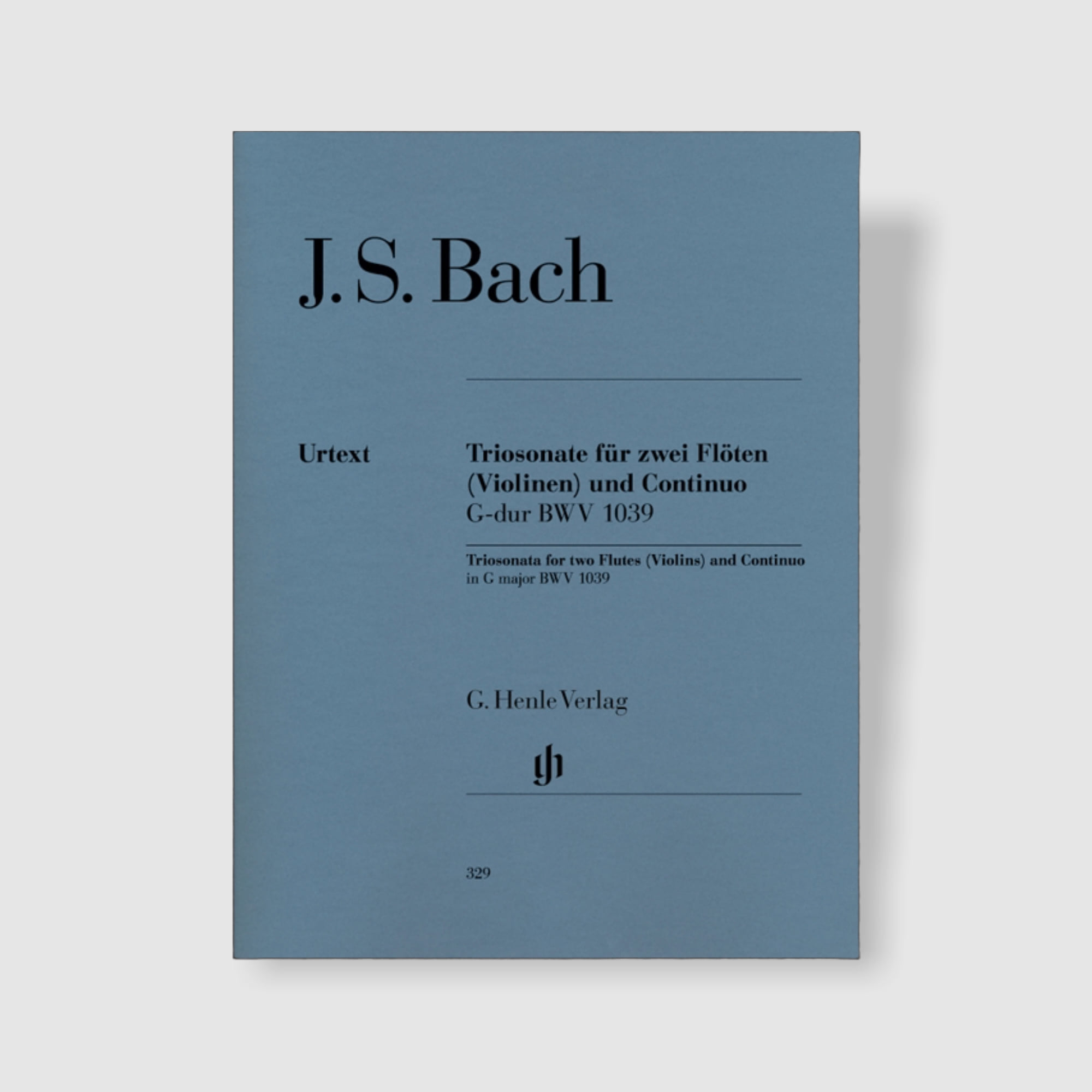 바흐 플루트 트리오 in G Major, BWV 1039