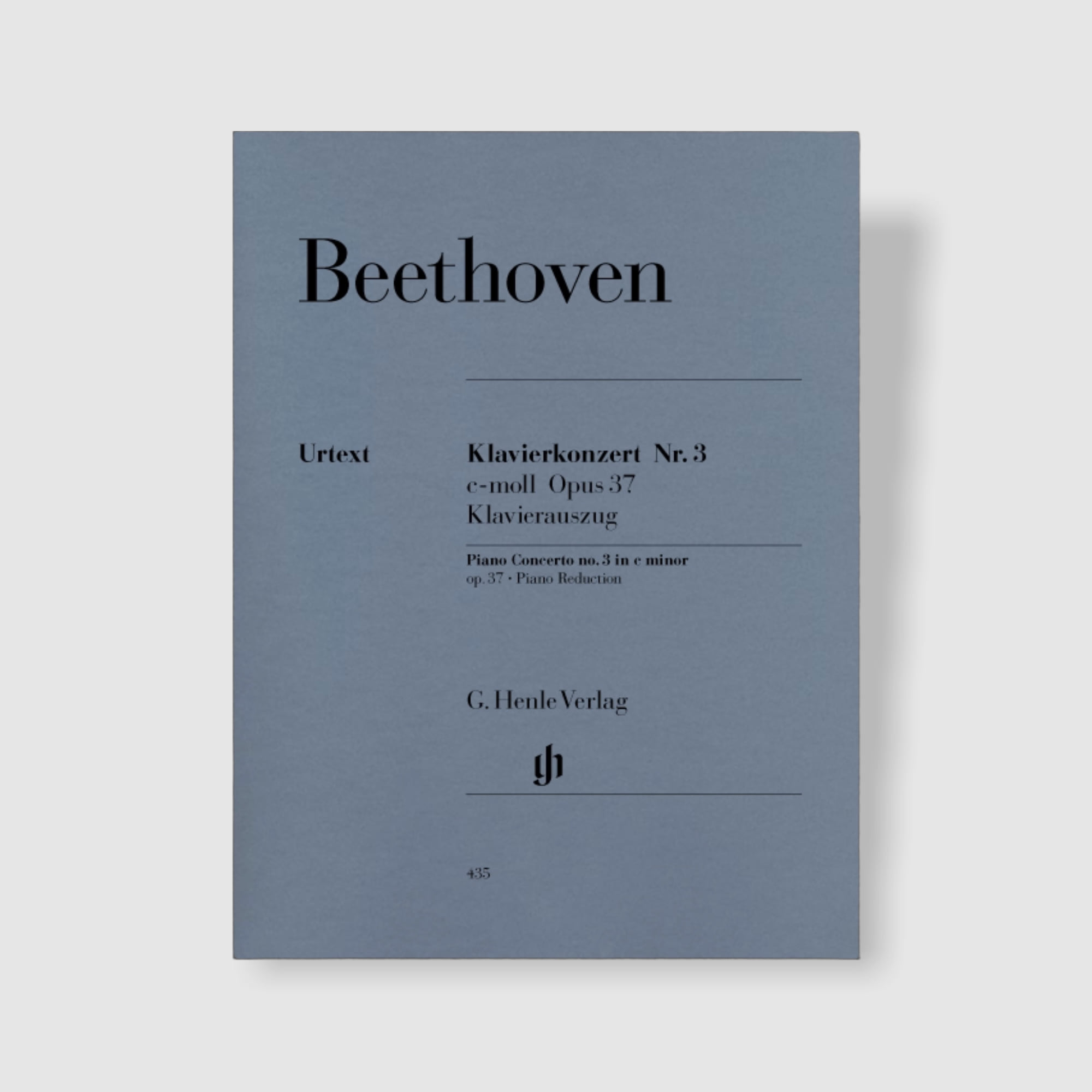 베토벤 피아노 협주곡 No. 3 in c minor, Op. 37