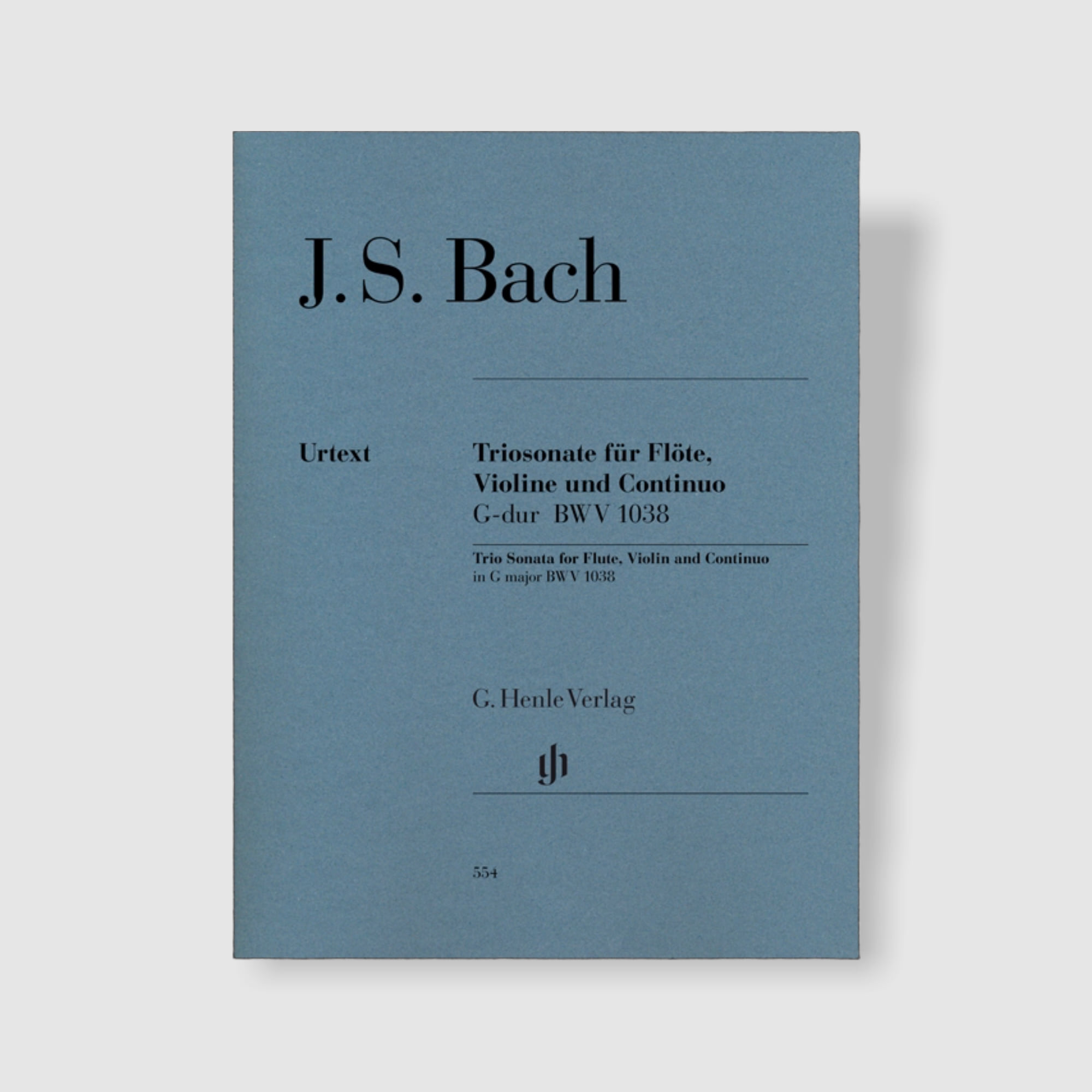 바흐 플루트와 바이올린, 콘티누오를 위한 트리오 in G Major, BWV 1038