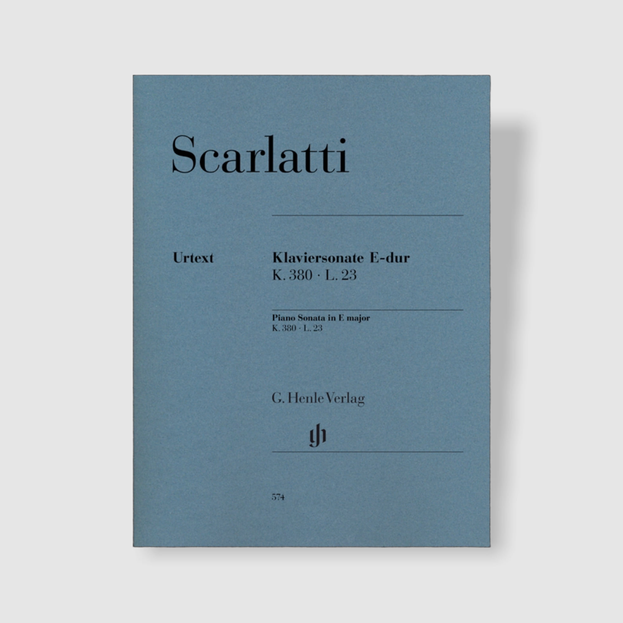 스카를라티 피아노 소나타 in E Major, K.380, L.23