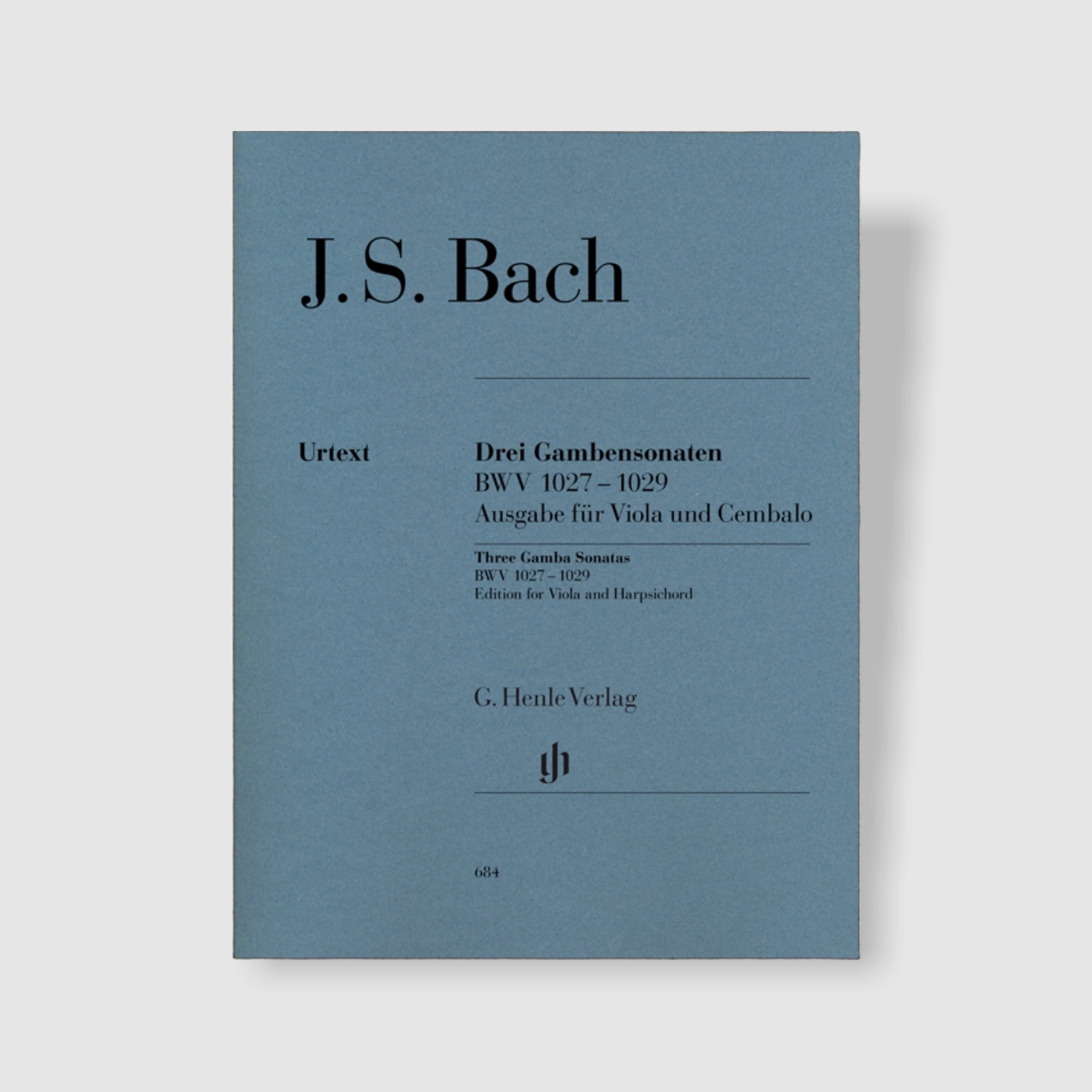 바흐 비올라 다감바와 하프시코드를 위한 소나타 BWV 1027-1029