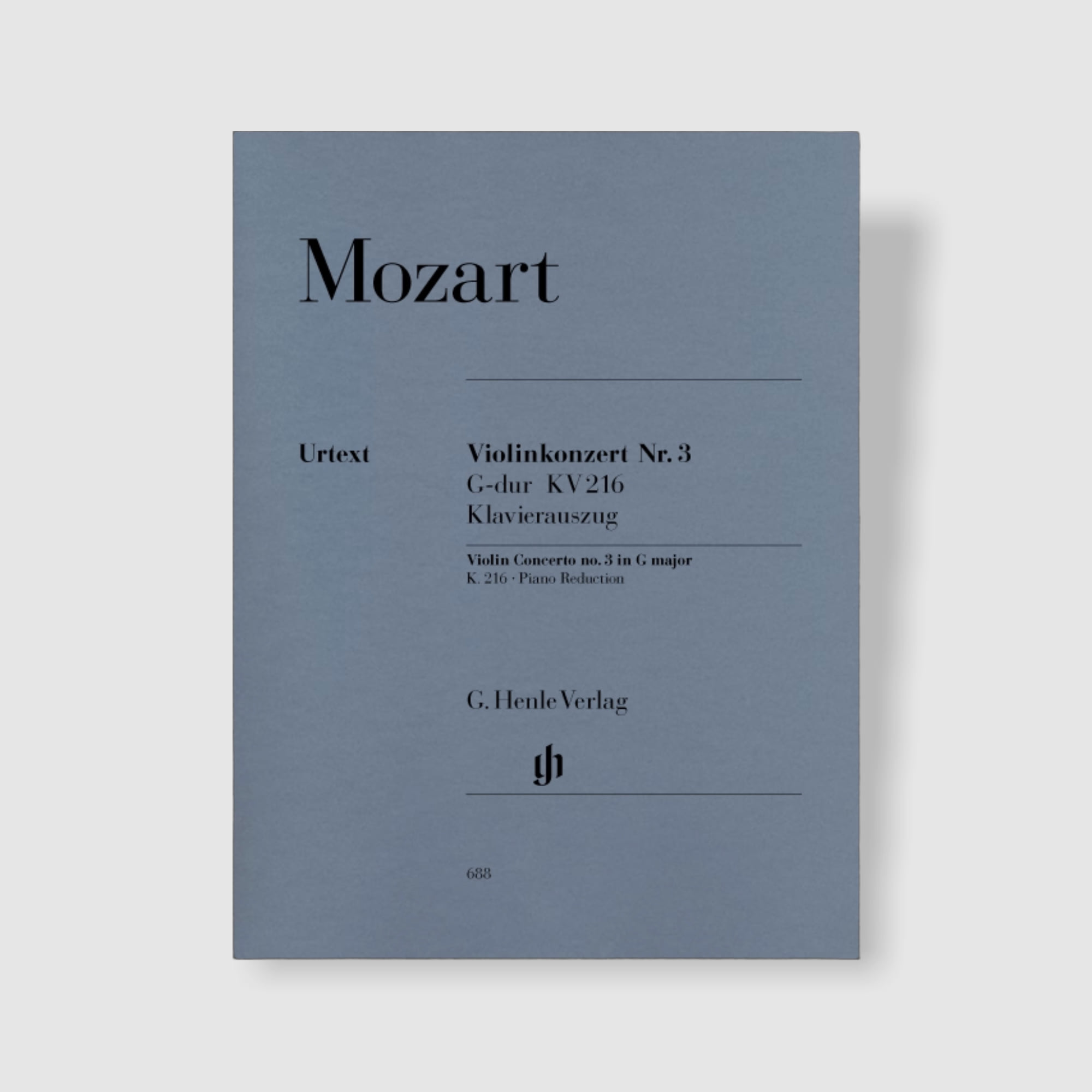 모차르트 바이올린 협주곡 No. 3 in G Major, K. 216
