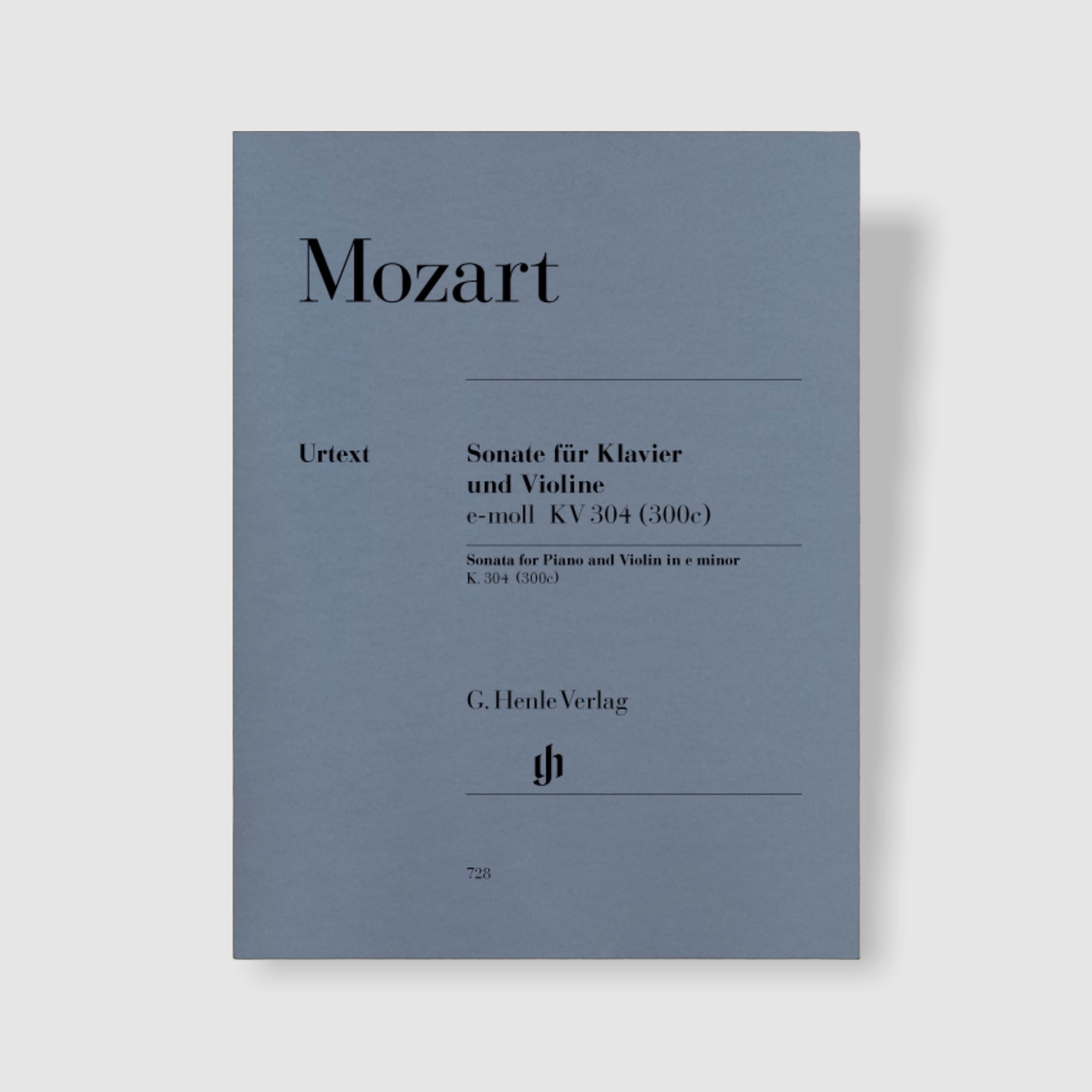모차르트 바이올린 소나타 in e minor, K. 304 (300c)