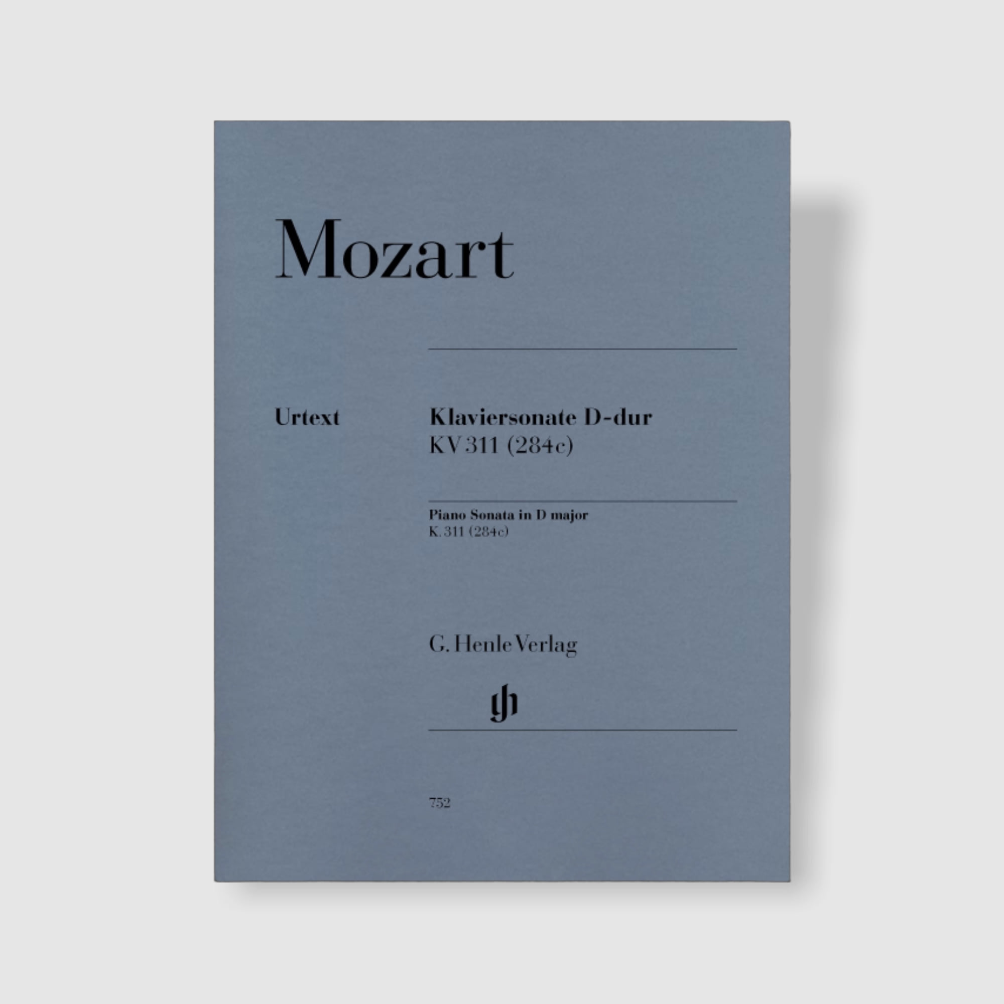 모차르트 피아노 소나타 in D Major, K. 311 (284c)