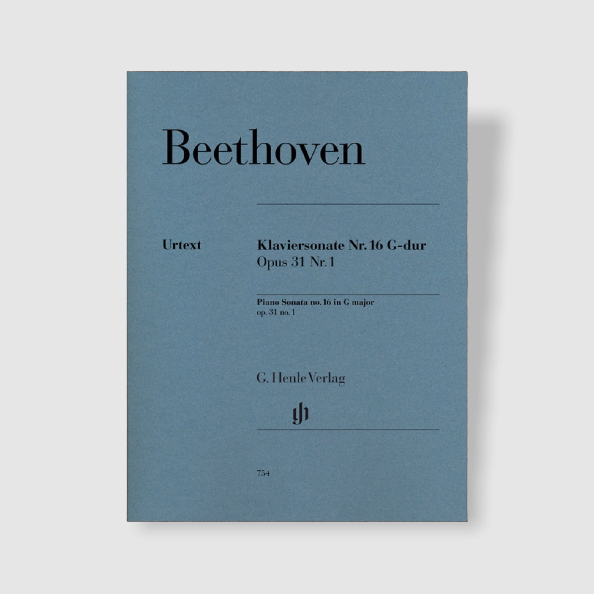 베토벤 피아노 소나타 No. 16 in G Major, Op. 31,1