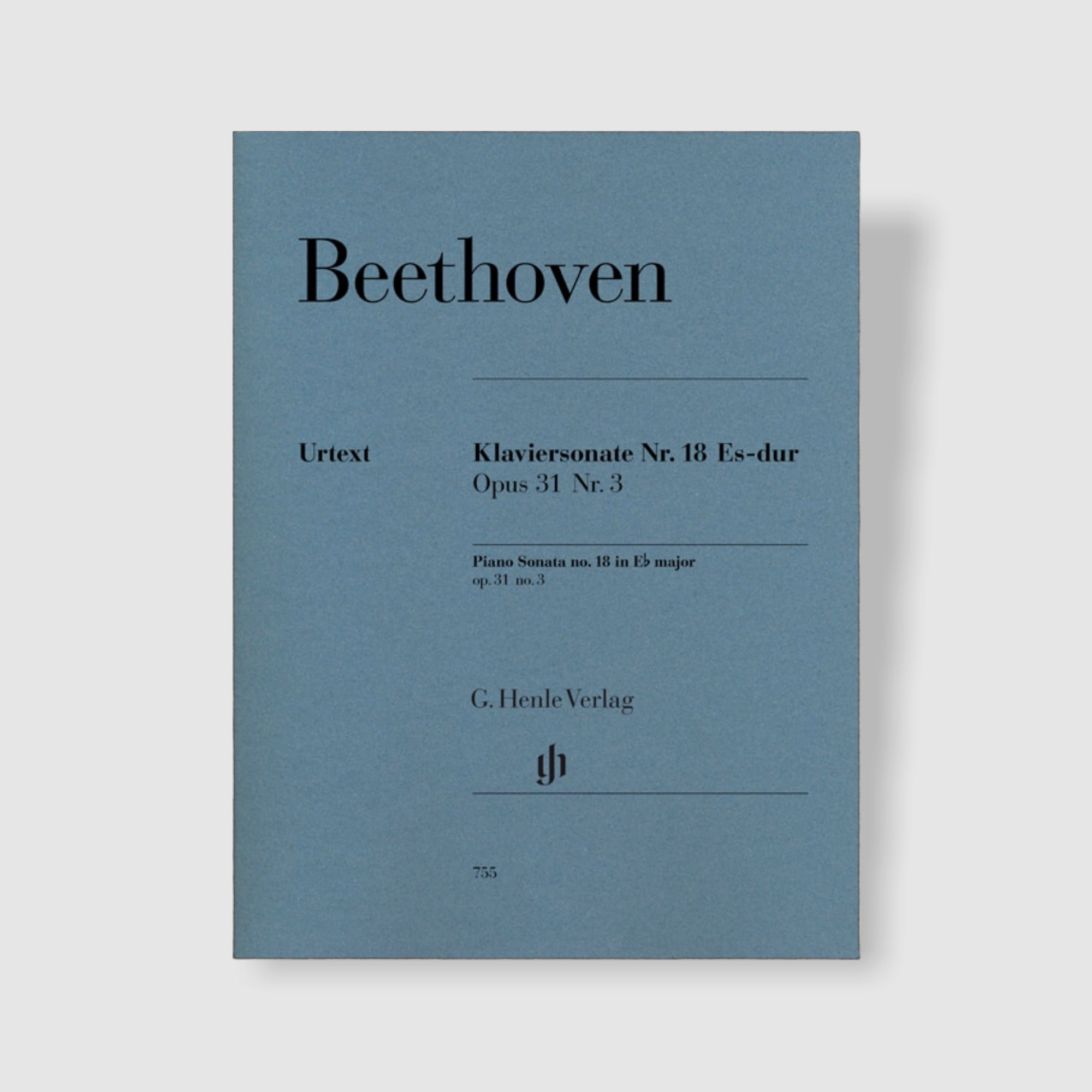 베토벤 피아노 소나타 No. 18 in E flat Major, Op. 31,3 (Hunting)