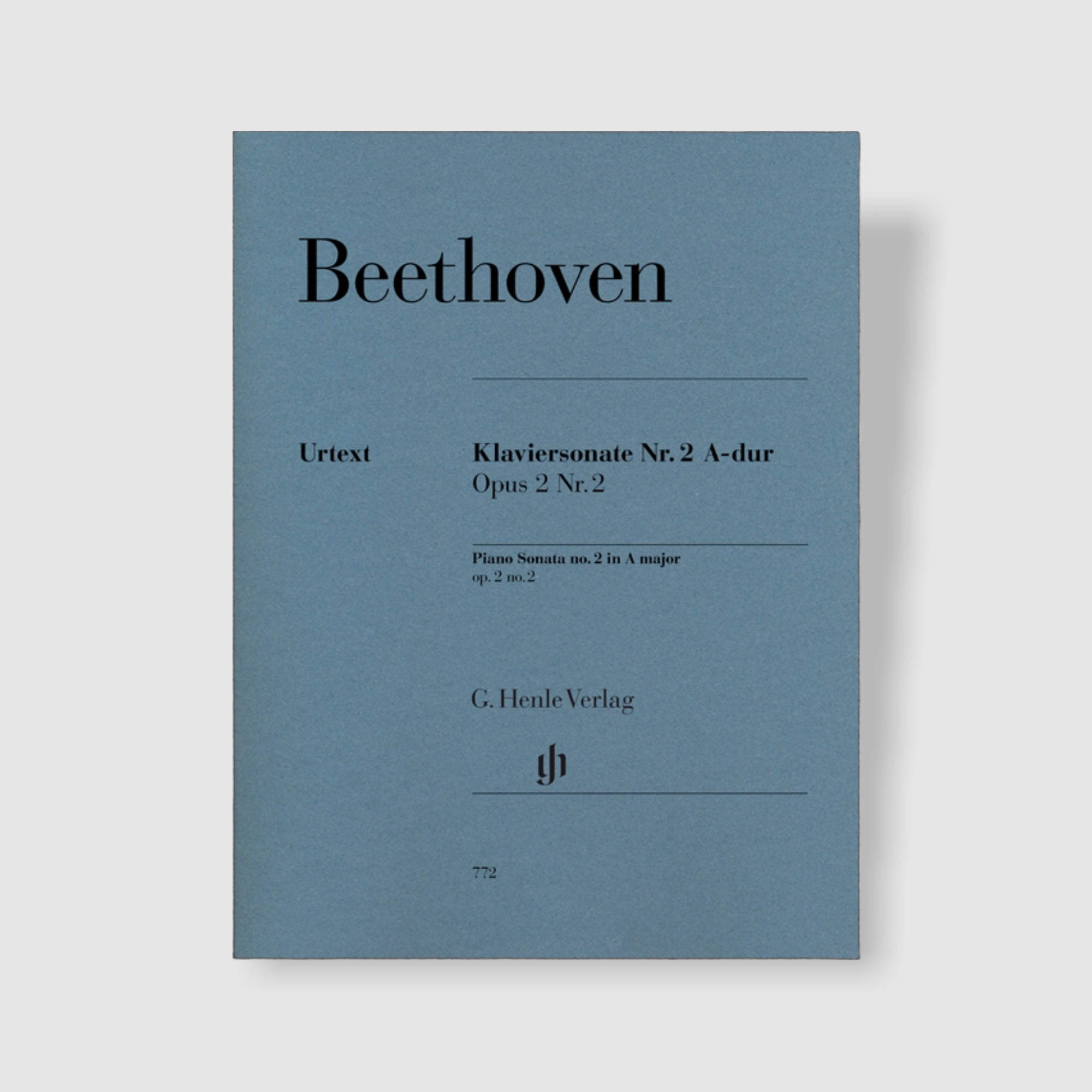 베토벤 피아노 소나타 No. 2 in A Major, Op. 2,2