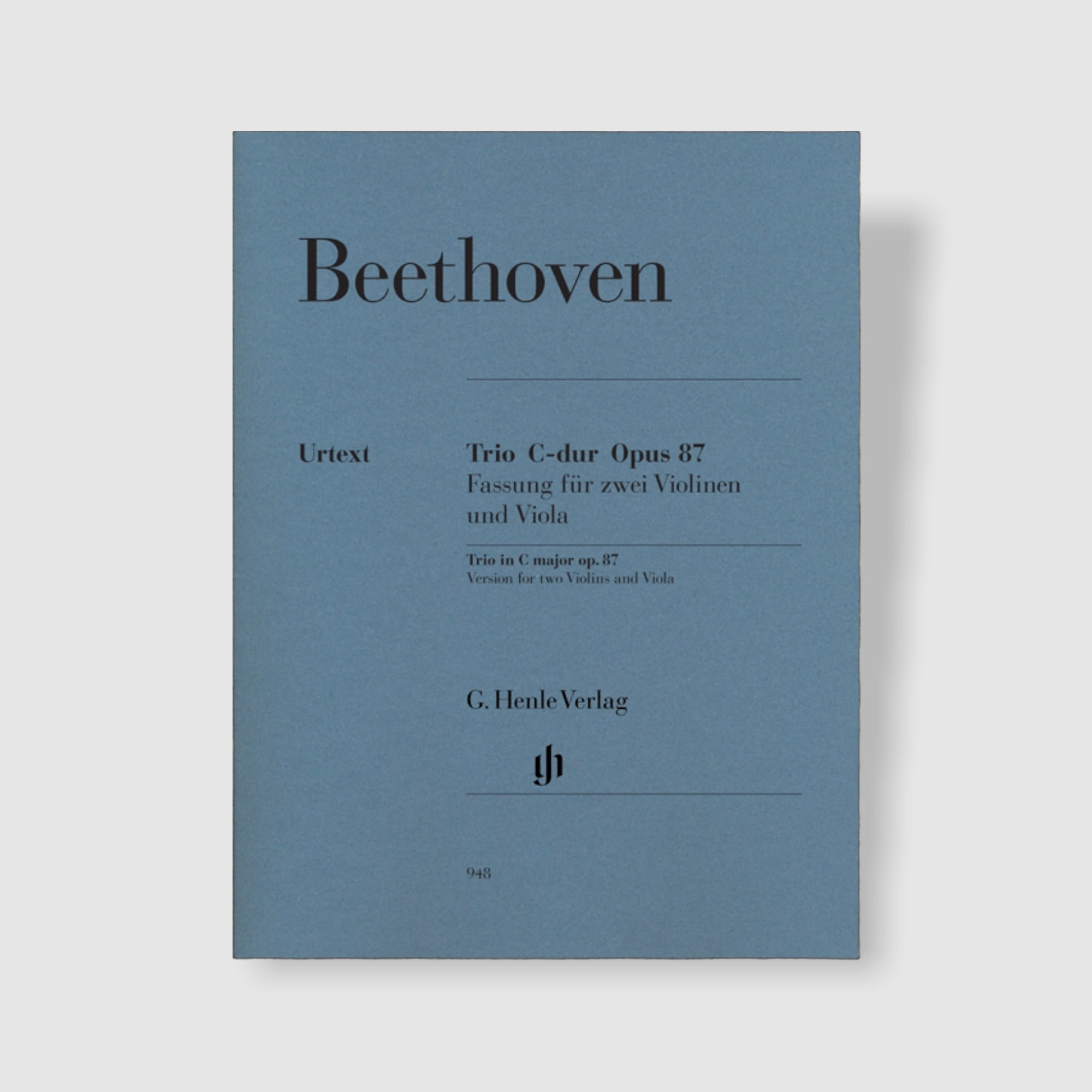 베토벤 현악 트리오 in C Major, Op. 87