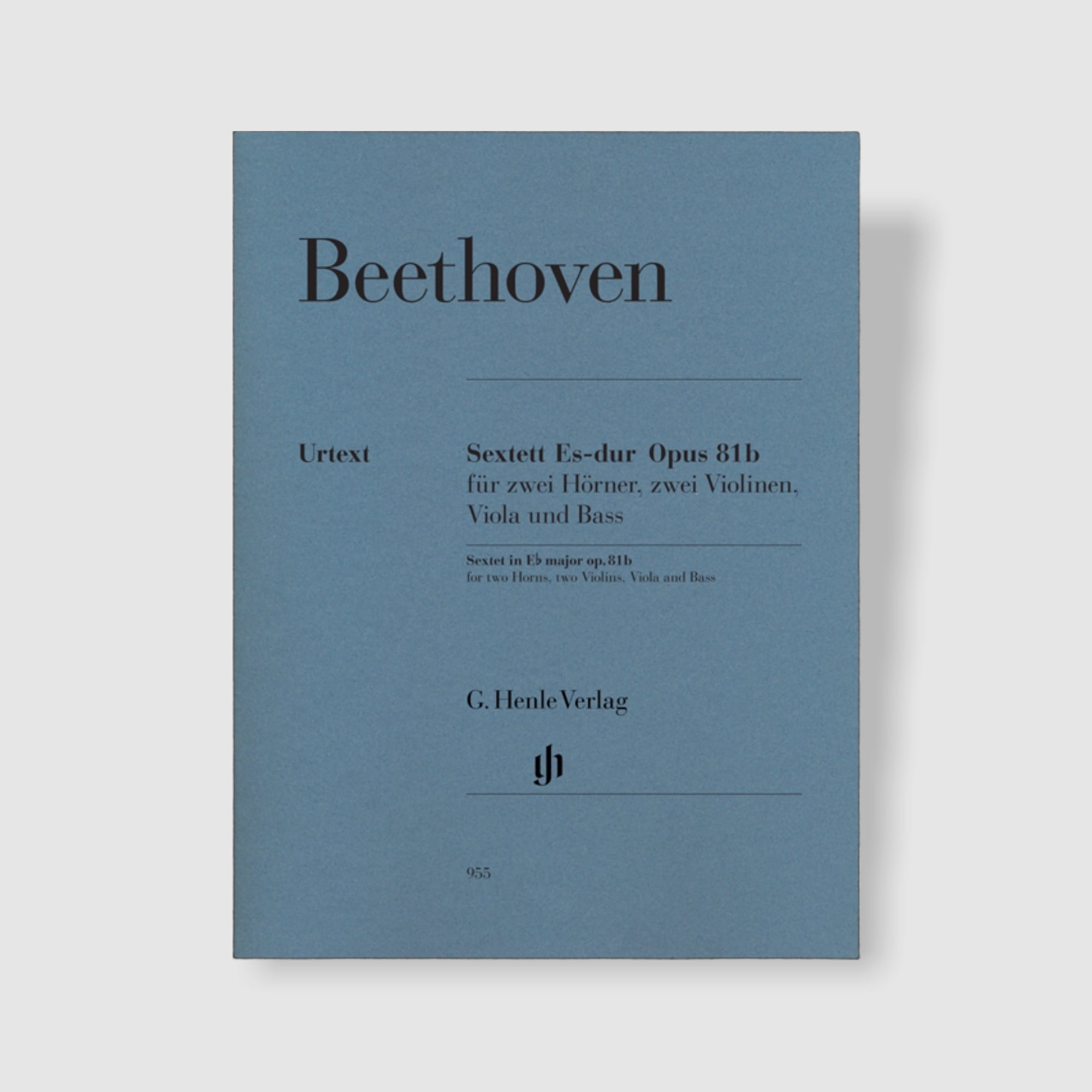 베토벤 2호른, 2바이올린, 비올라, 베이스를 위한 6중주 in E flat Major, Op. 81b