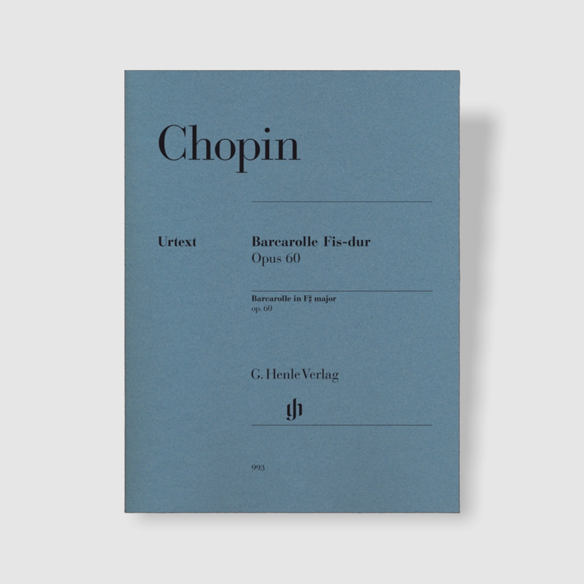 쇼팽 뱃노래 in F sharp Major, Op. 60