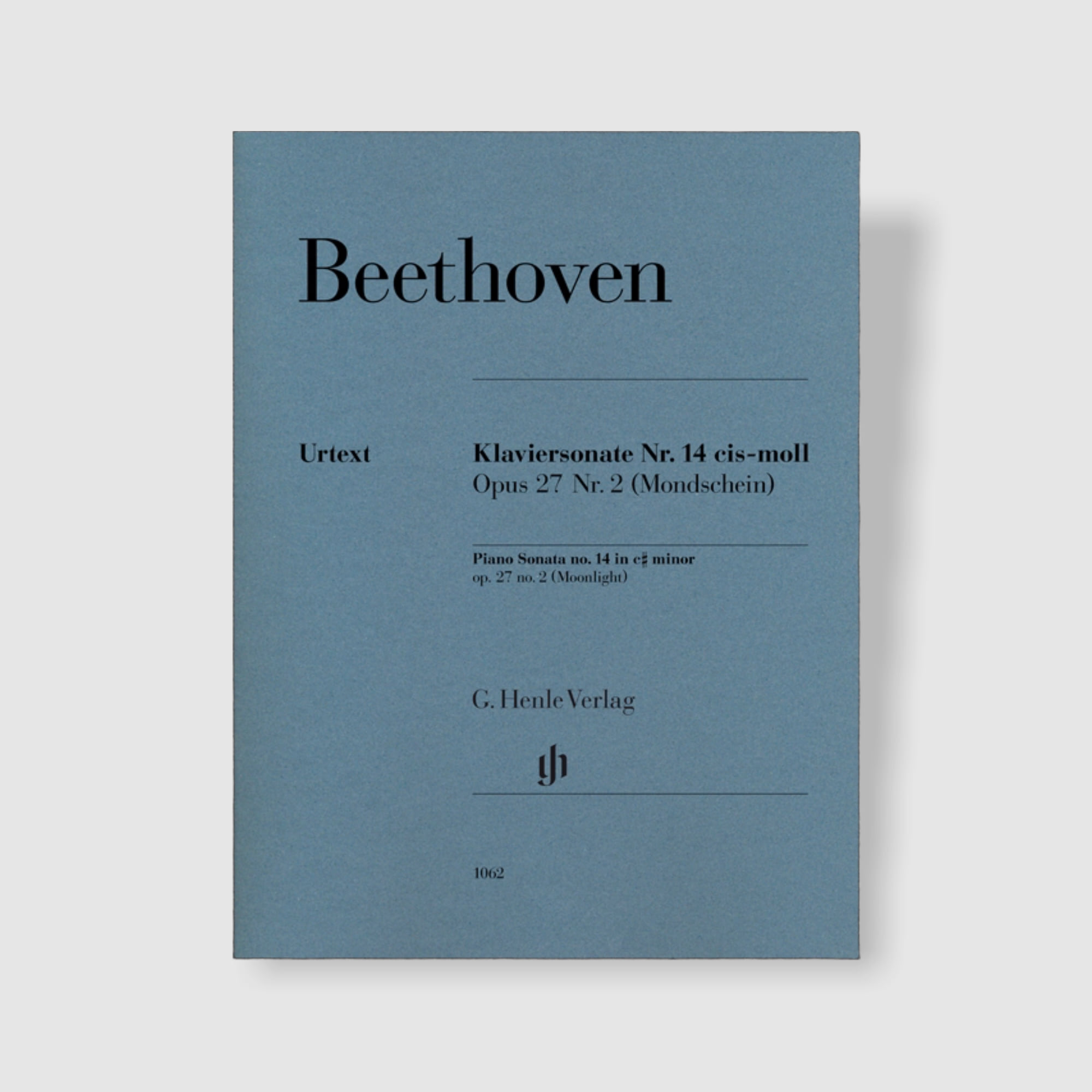 베토벤 피아노 소나타 No. 14 in c sharp minor, Op. 27,2 (달빛)