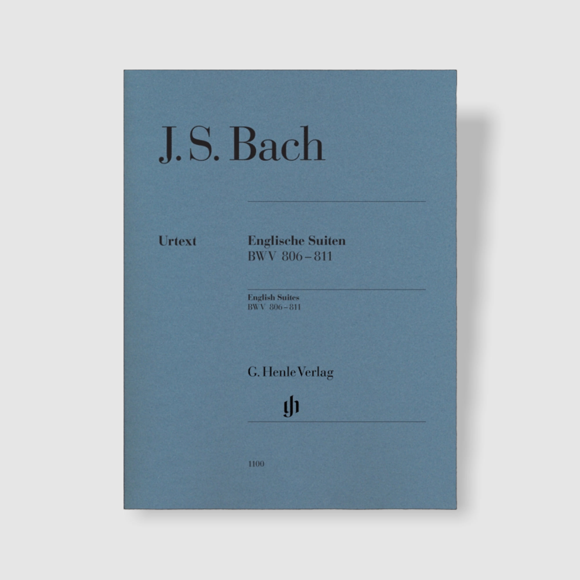 바흐 영국 모음곡 BWV 806-811 (핑거링 없음)