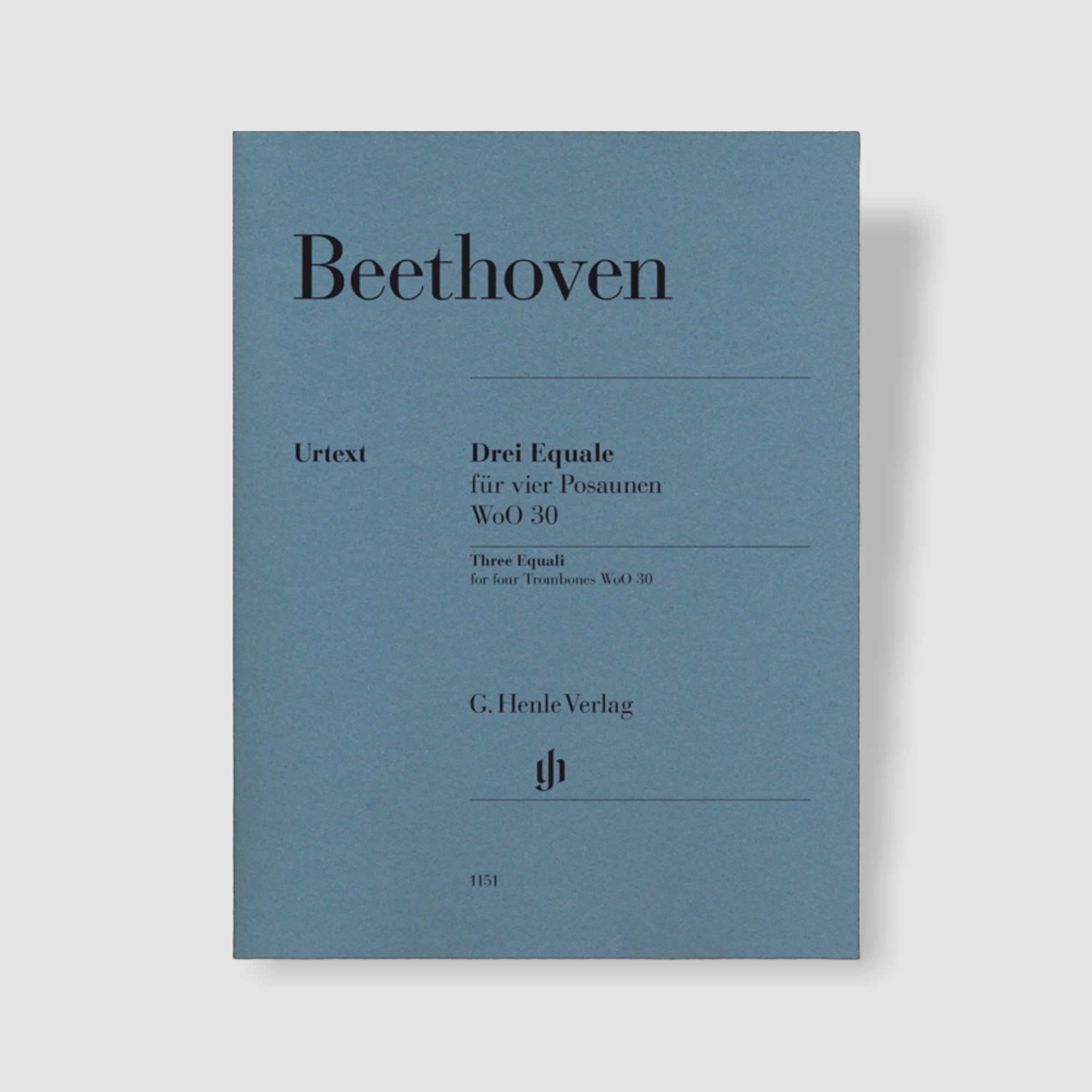 베토벤 4개의 트롬본을 위한 Three Equali WoO 30