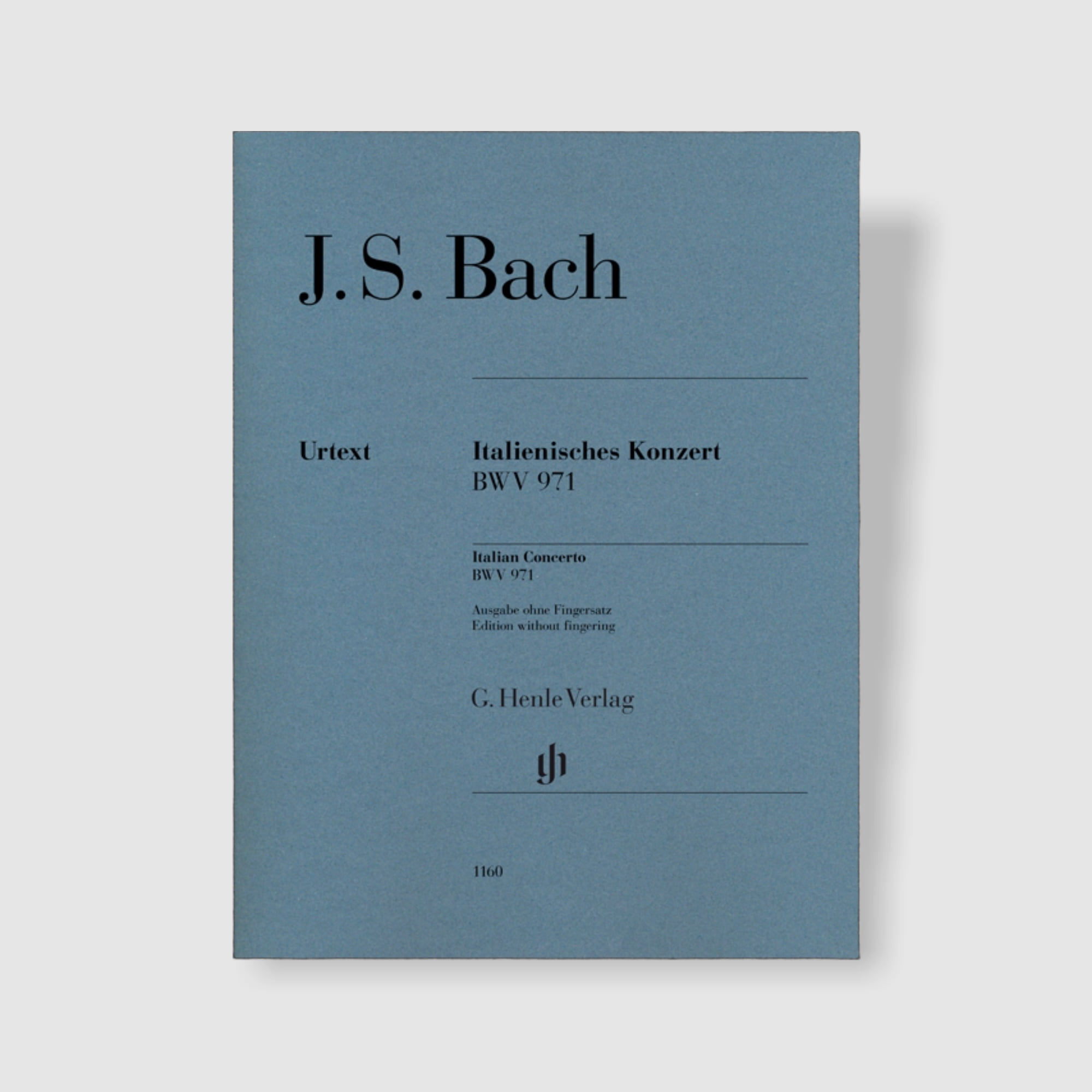 바흐 이탈리안 협주곡 BWV 971 (핑거링 없음)