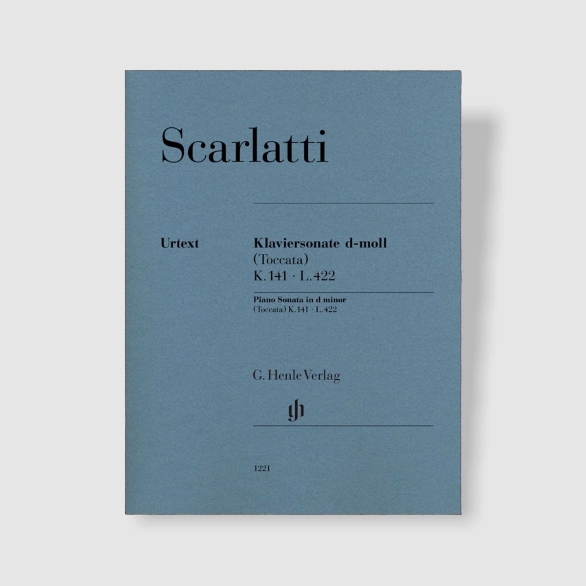 스카를라티 피아노 소나타 in d minor, (Toccata) K. 141, L. 422
