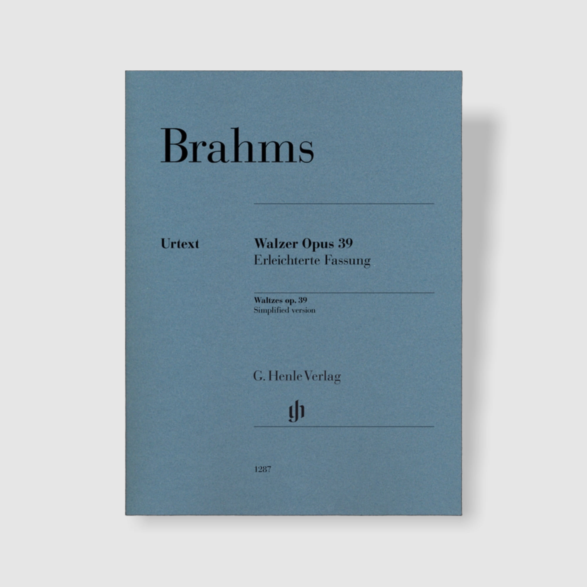브람스 왈츠es Op. 39 (Simplfied version)