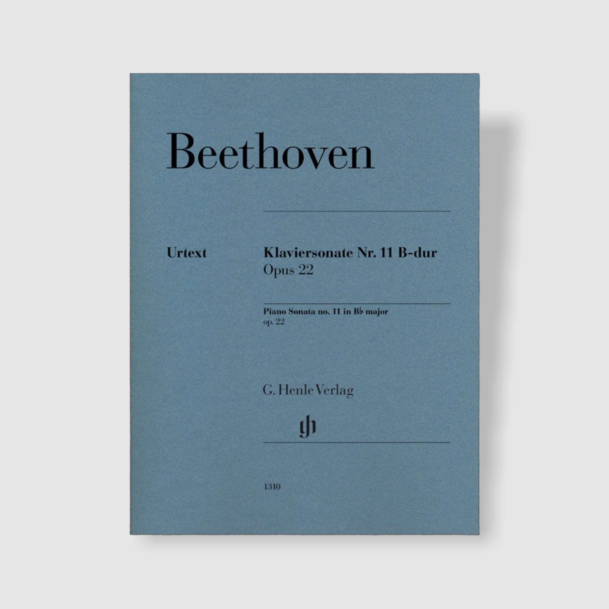 베토벤 피아노 소나타 No. 11 in B flat Major, Op. 22