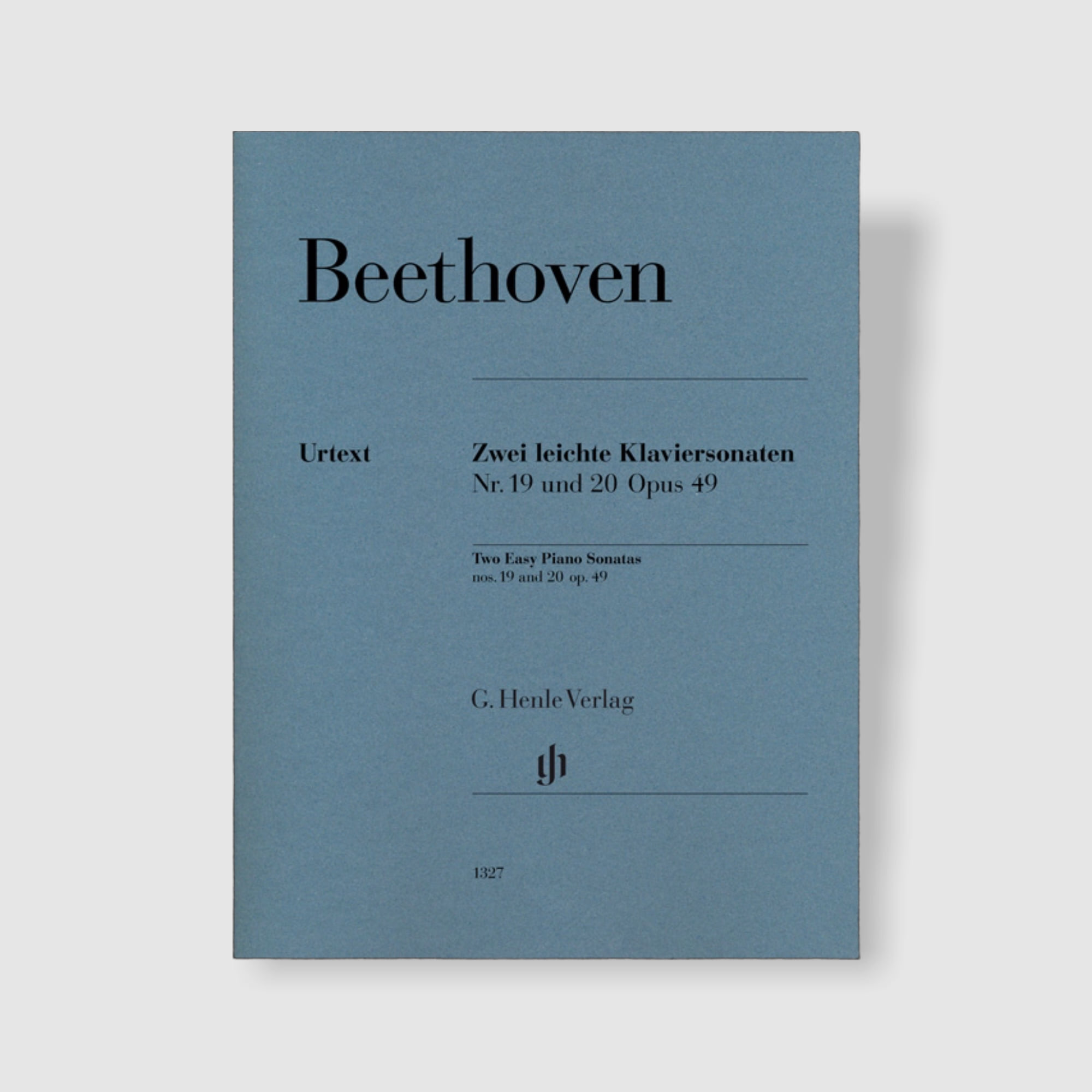 베토벤 피아노 소나타 No. 19 and 20, Op. 49