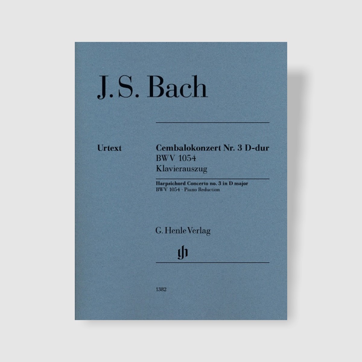 바흐 하프시코드 협주곡 No. 3 in D Major, BWV 1054