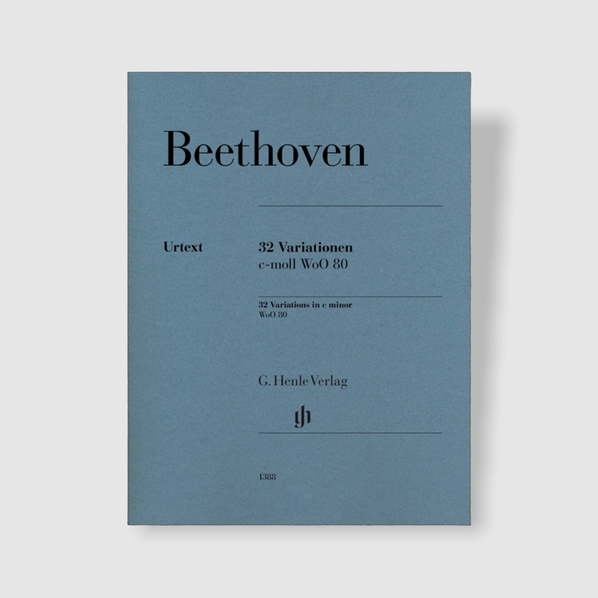 베토벤 32개의 변주곡 in c minor, WoO 80