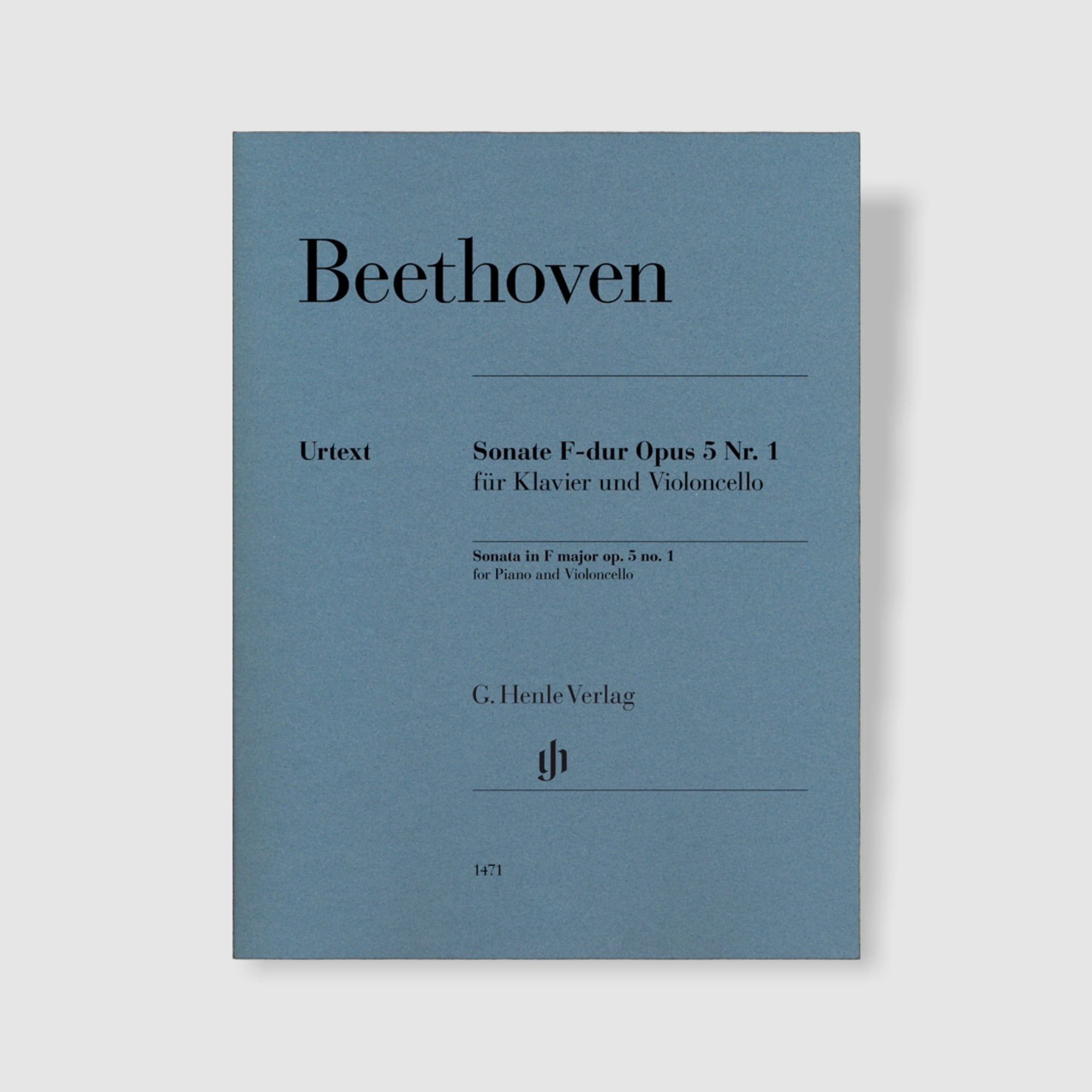 베토벤 첼로 소나타 in F Major, Op. 5, No. 1