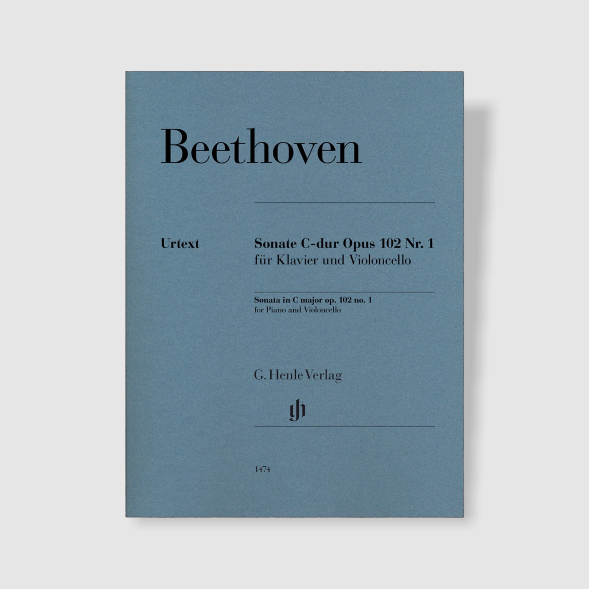 베토벤 첼로 소나타 in C Major, Op. 102, No. 1