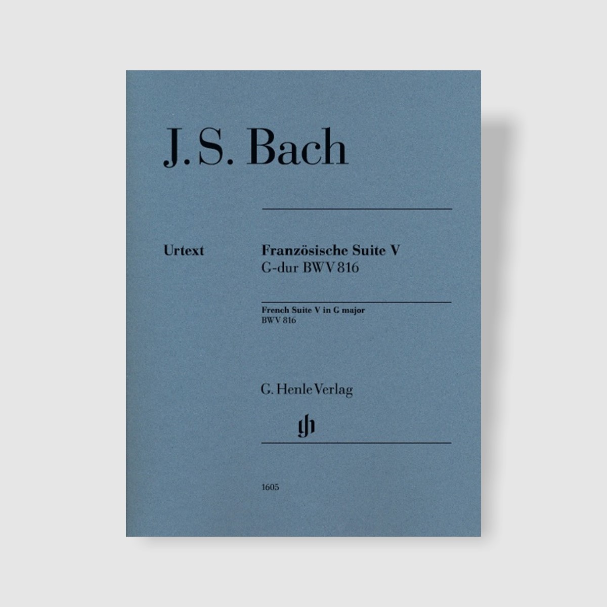 바흐 프랑스 모음곡 No. 5 in G Major, BWV 816
