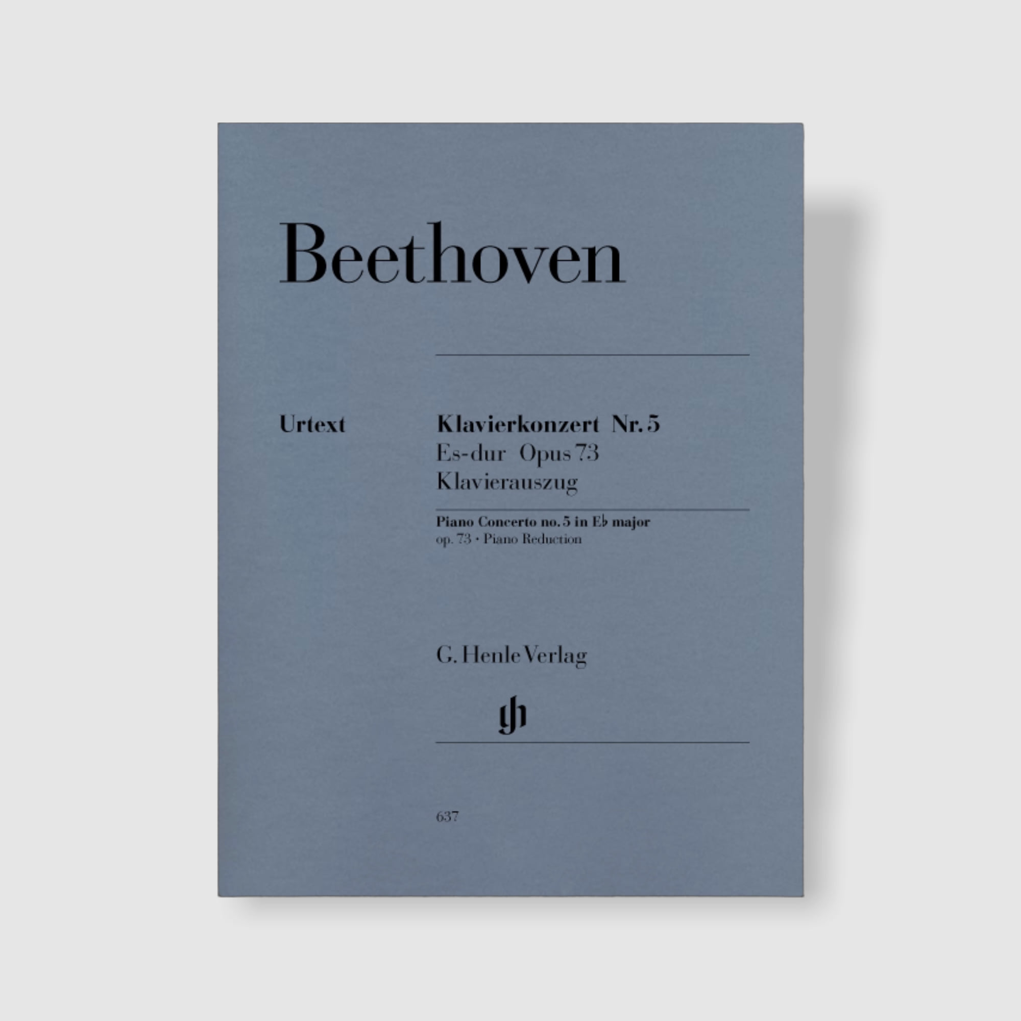 베토벤 피아노 협주곡 No. 5 in E flat Major, Op. 73