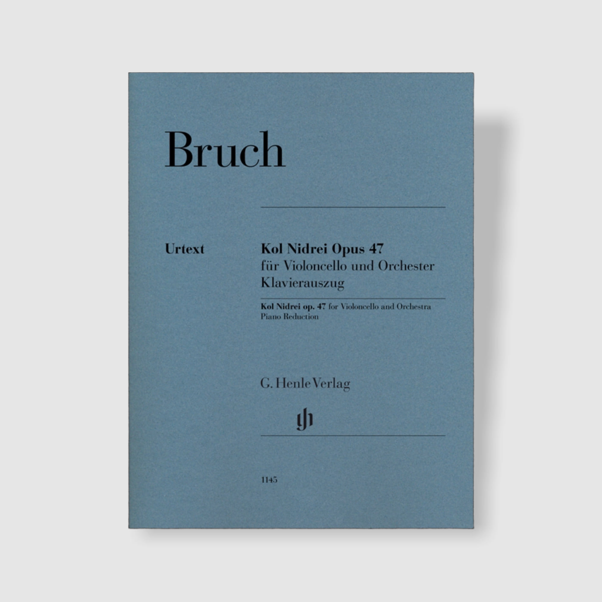 부르흐 첼로와 오케스트라를 위한 콜 니드라이 Op. 47