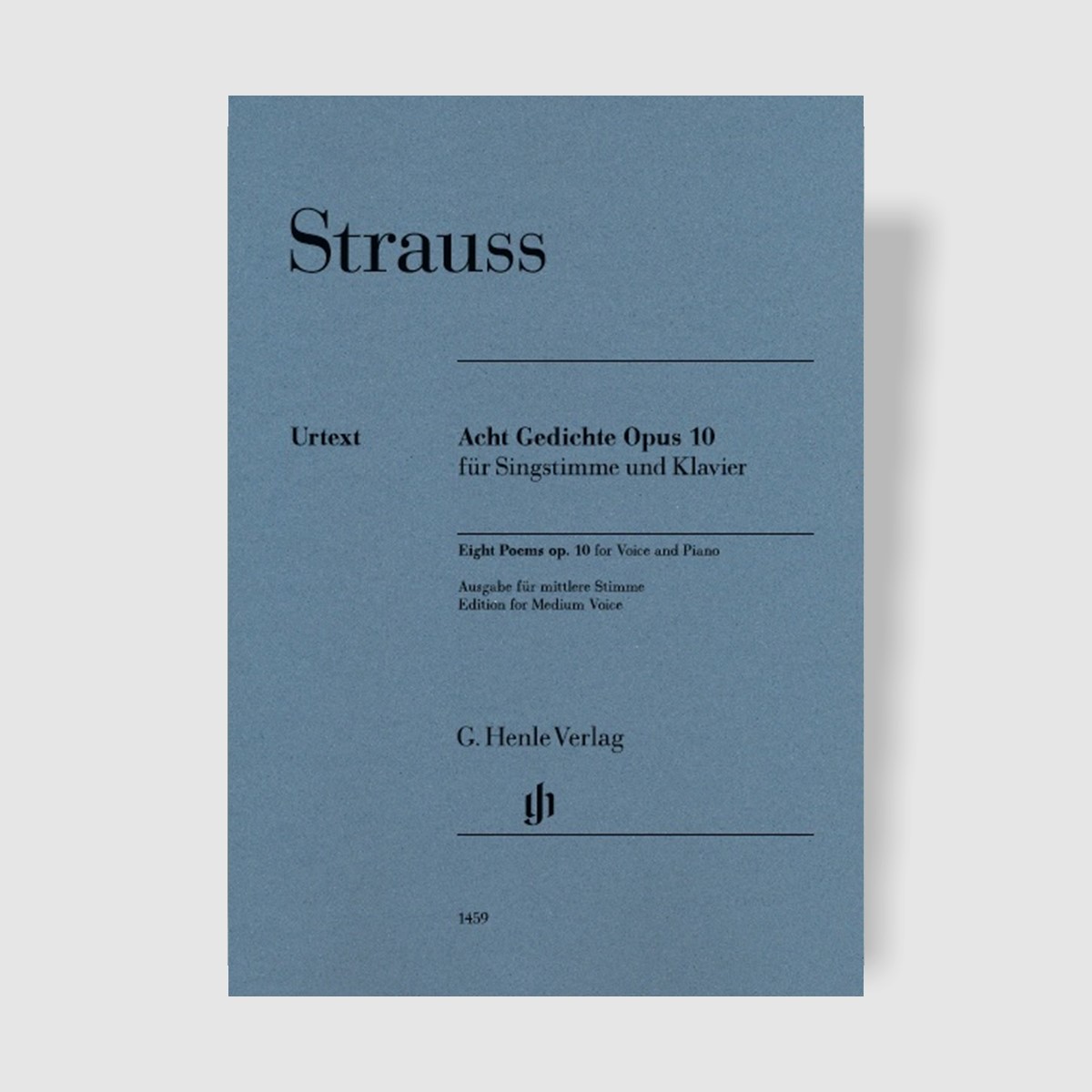 슈트라우스 8개의 시 Op. 10 (Medium)