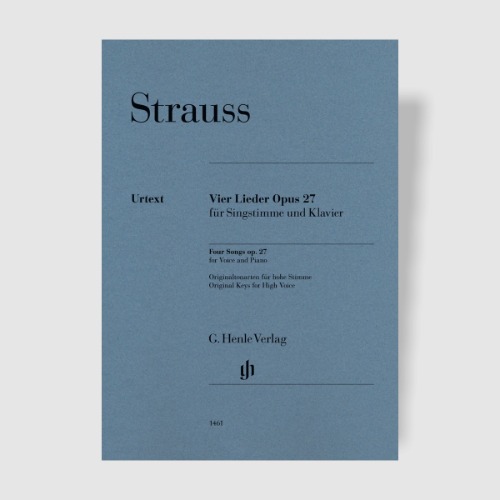 슈트라우스 네개의 마지막 노래 Op. 27